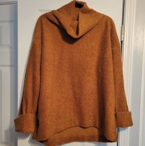 LOFT Funnel Neck Tunic Sherpa